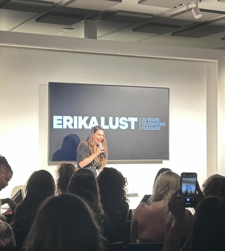 erika lust speaking at 20 years of pleasure event